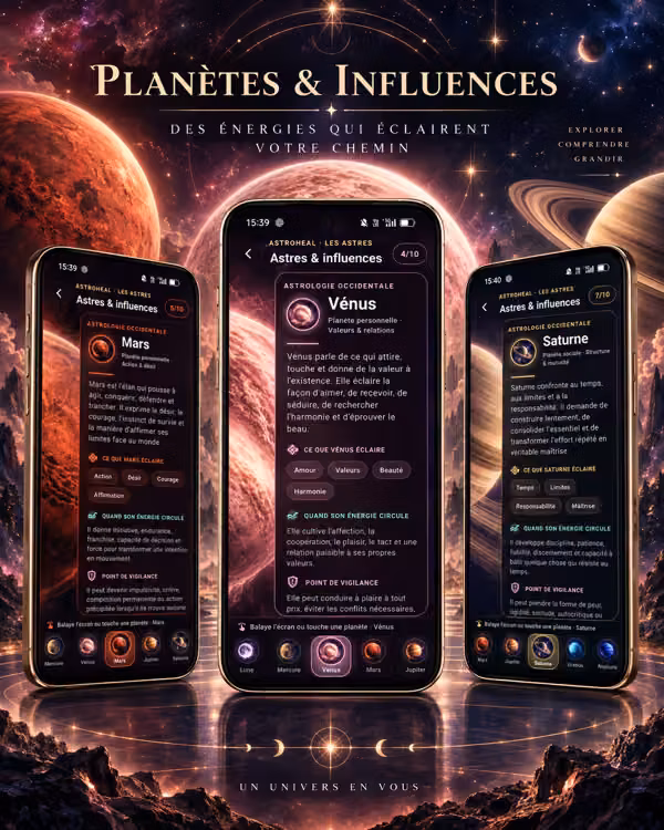 Aperçu d'un profil natal dans l'univers Cycleborn