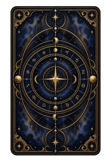 Tarot Cycleborn de 78 cartes illustré par OREL